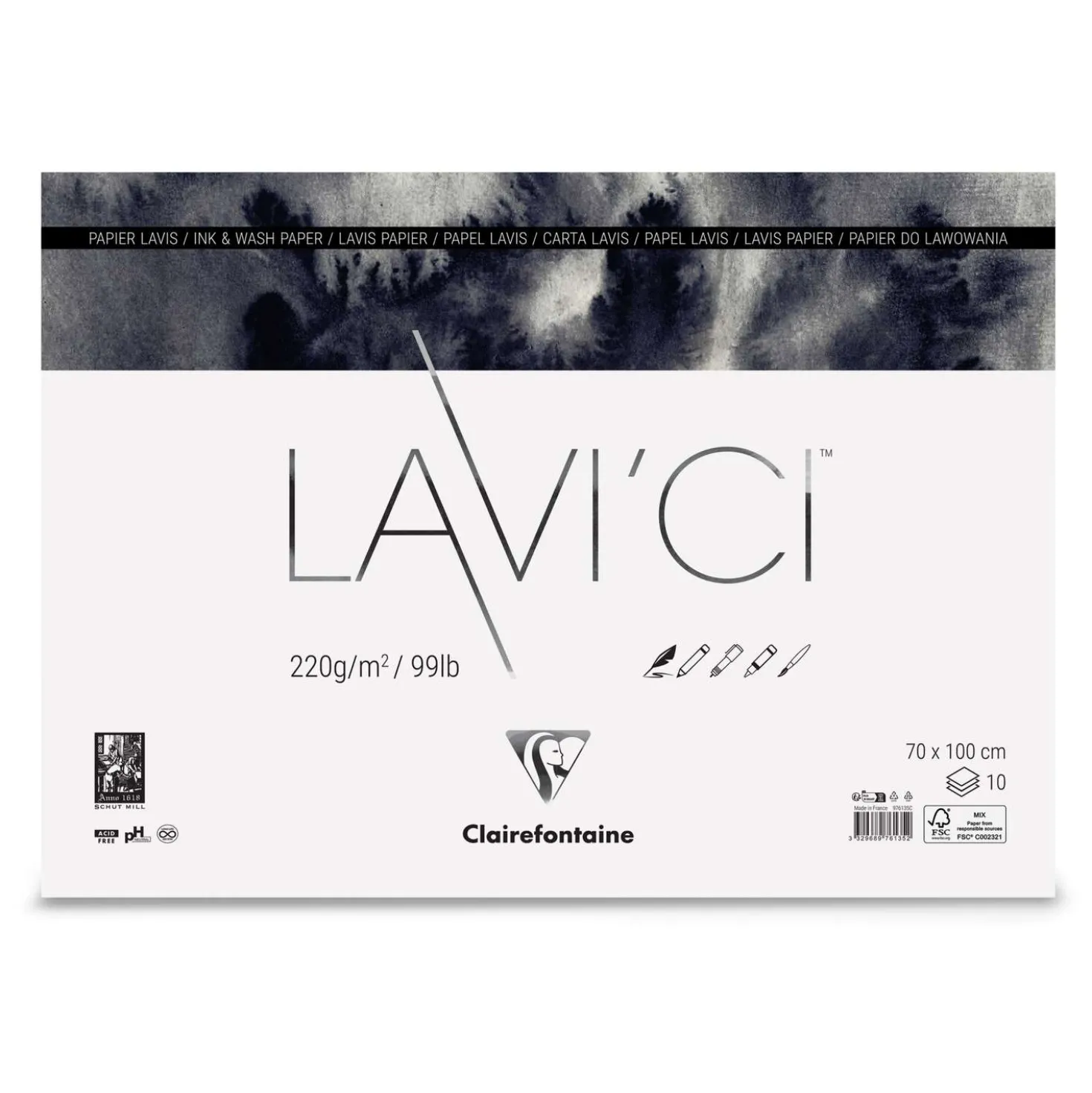 Clairefontaine LAVI'Ci Lavis Zeichenpapier