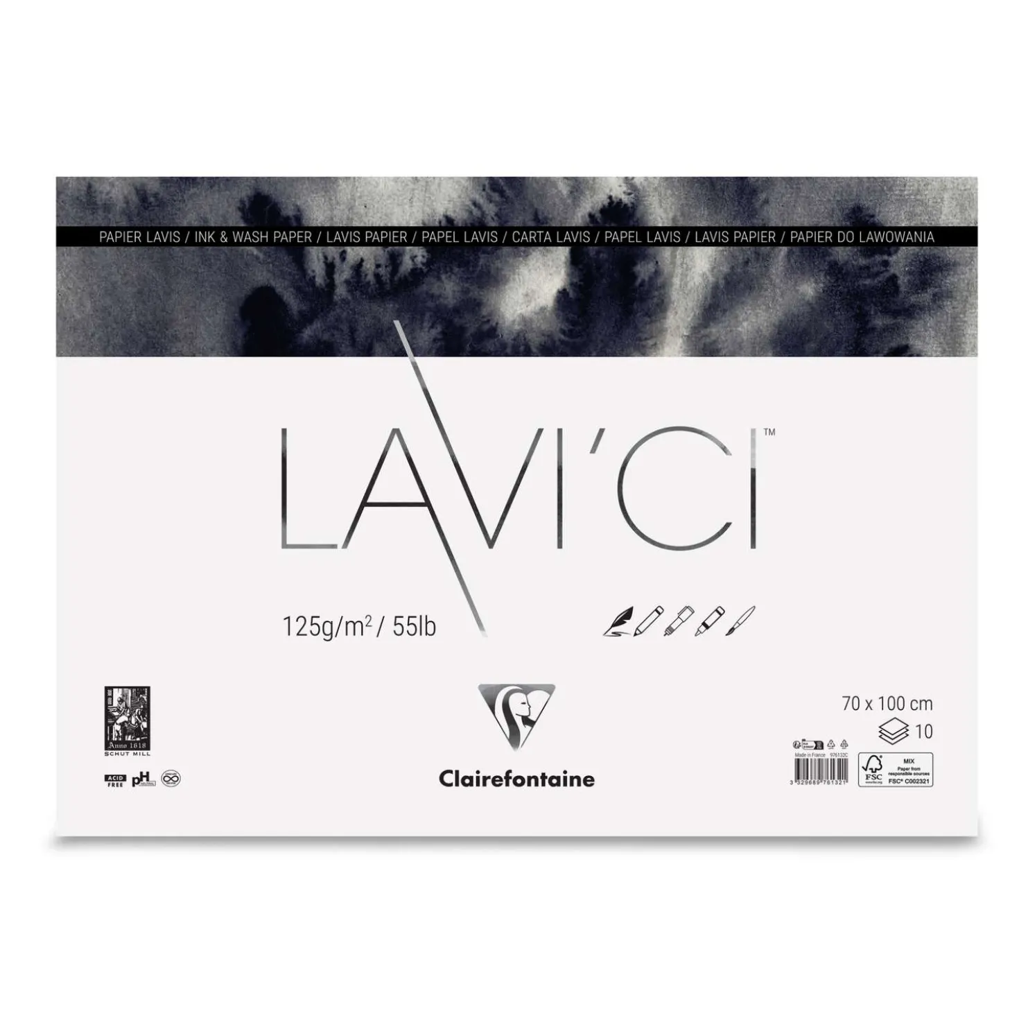 Clairefontaine LAVI'Ci Lavis Zeichenpapier