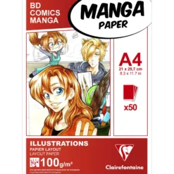 Clairefontaine Layoutblock für Manga und Comics