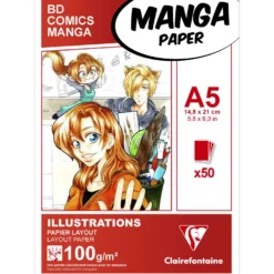 Clairefontaine Layoutblock für Manga und Comics
