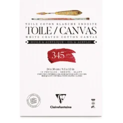 Clairefontaine Leinwand-Block