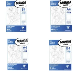 Clairefontaine Mangablock für Storyboard