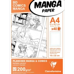 Clairefontaine Manga-Papier