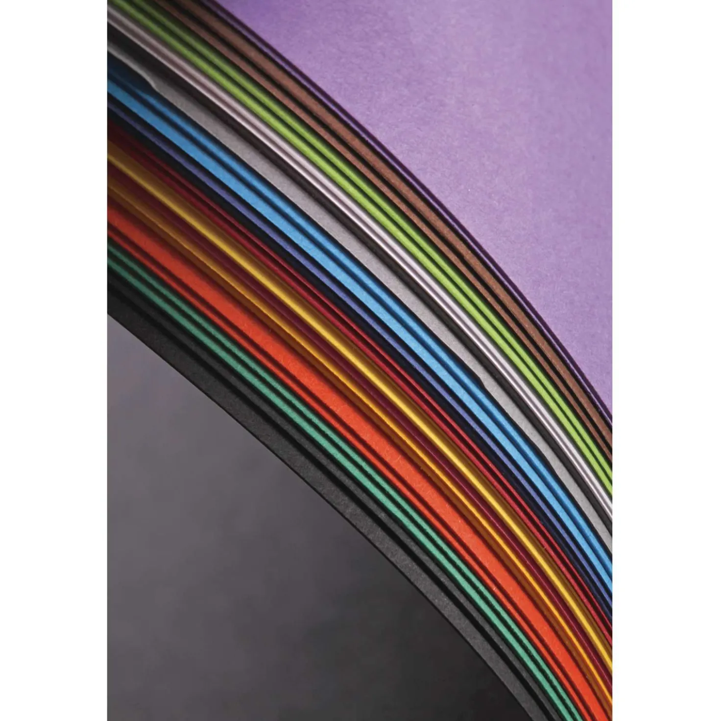 Clairefontaine MAYA farbiges Bastelpapier, 28er-Sortiment Pastell-Farbtöne