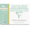 Clairefontaine Millimeterpapier, transparent