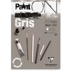 Clairefontaine Paint ON, grau