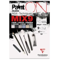 Clairefontaine Paint ON Mix Media MIX9-Block