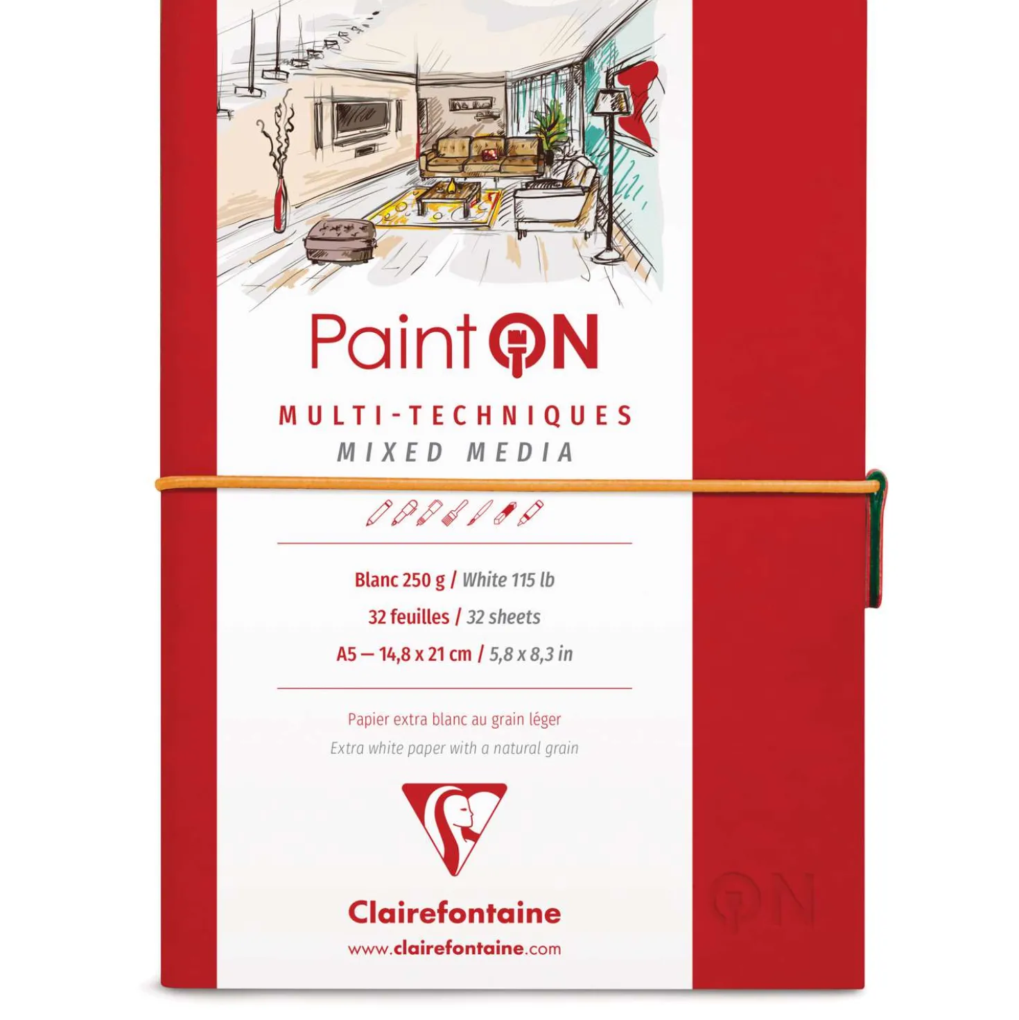Clairefontaine Paint ON Skizzenbuch