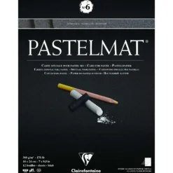 Clairefontaine PASTELMAT® No 6 Pastellmalblock anthrazit