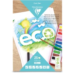 Clairefontaine Recycling Zeichenblock ECO, weiß