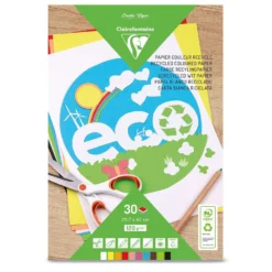 Clairefontaine Recycling Zeichenblock ECO, farbig