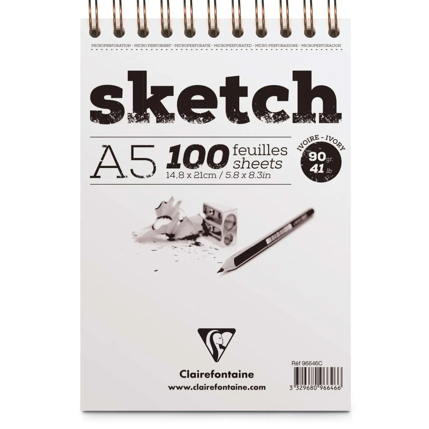 Clairefontaine Skizzenblock "Sketch"