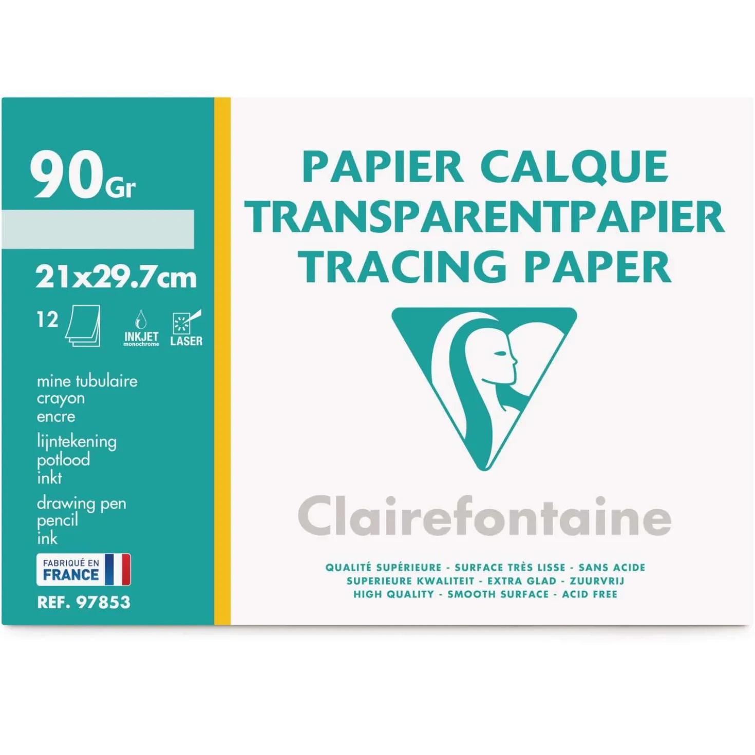 Clairefontaine Transparentpapier 90/95g