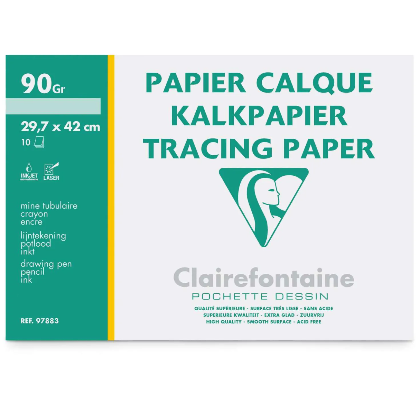 Clairefontaine Transparentpapier 90/95g