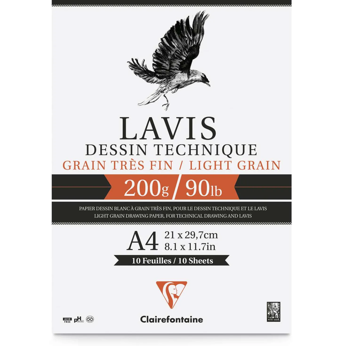 Clairefontaine Zeichenpapier Lavis Technique