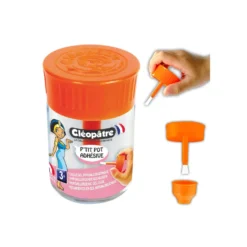 Cléopâtre Adhésive hypoallergener Kleber, transparent