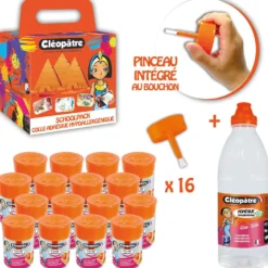 Cléopâtre Adhésive hypoallergener Kleber, Schulpackung