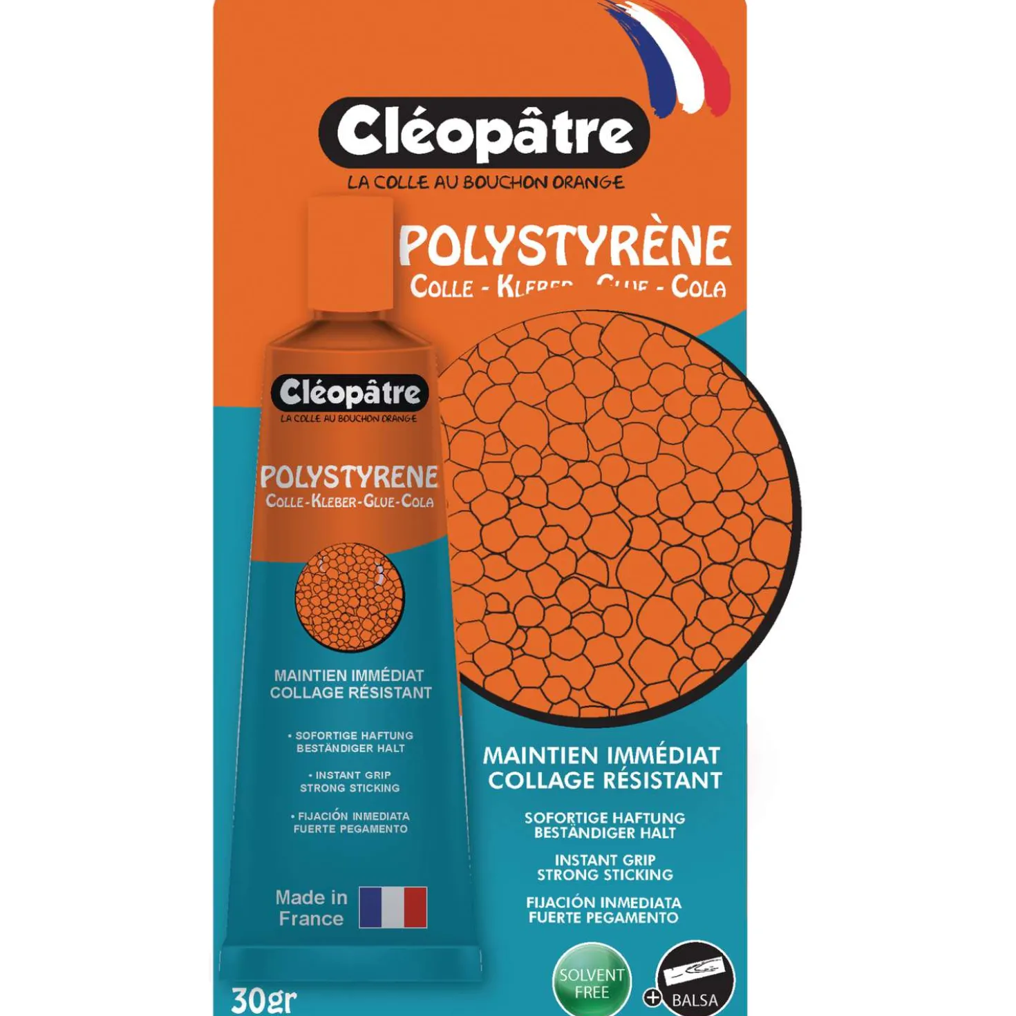 Cléopâtre Styroporkleber