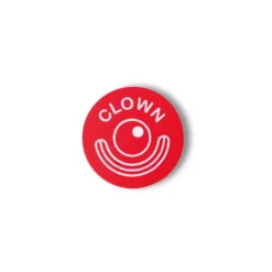 CLOWN Radiergummi, rot