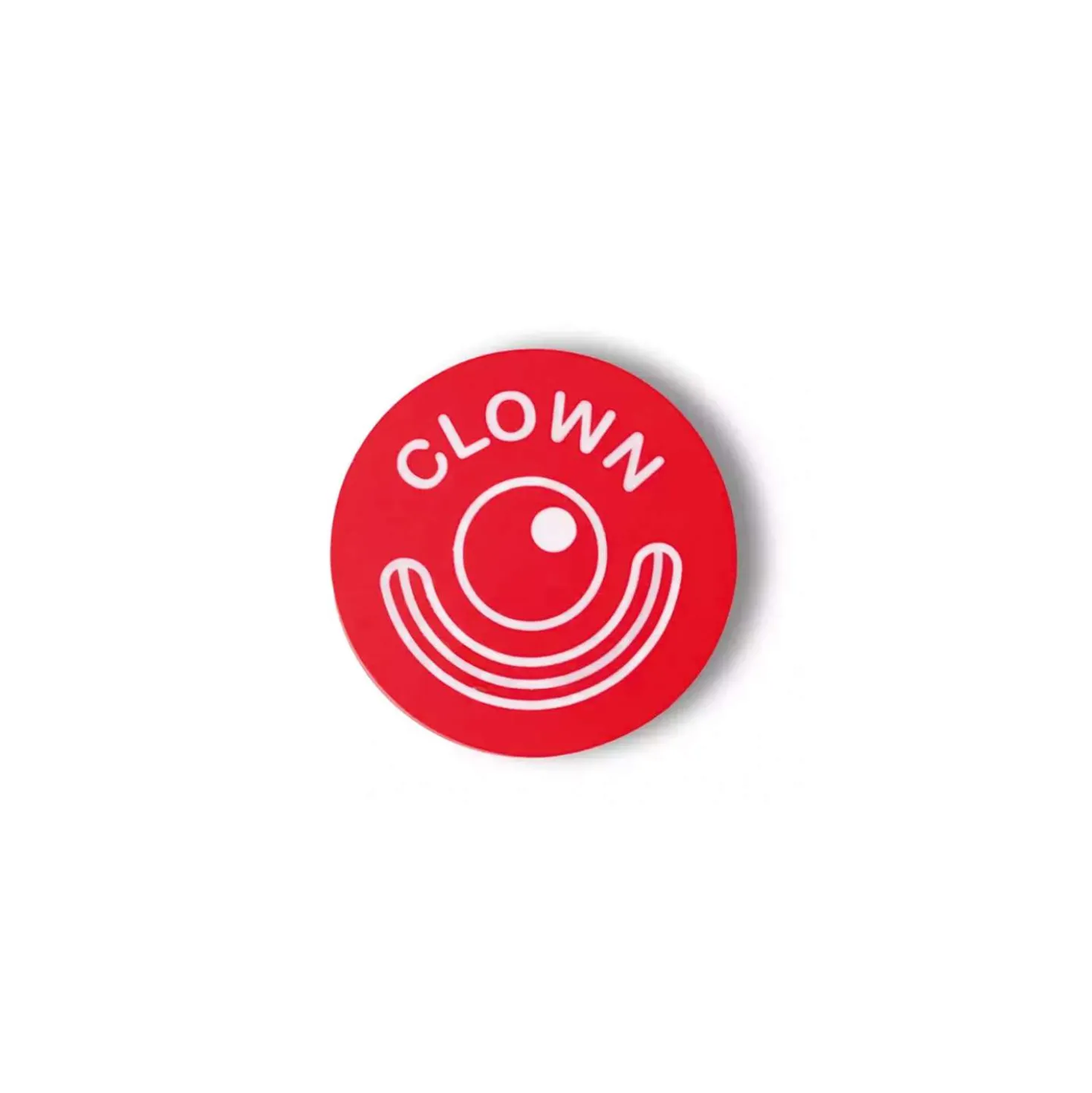 CLOWN Radiergummi, rot