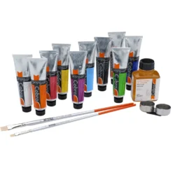 COBRA Artist wasservermalbare Ölfarben, 14-teiliges Geschenk-Set