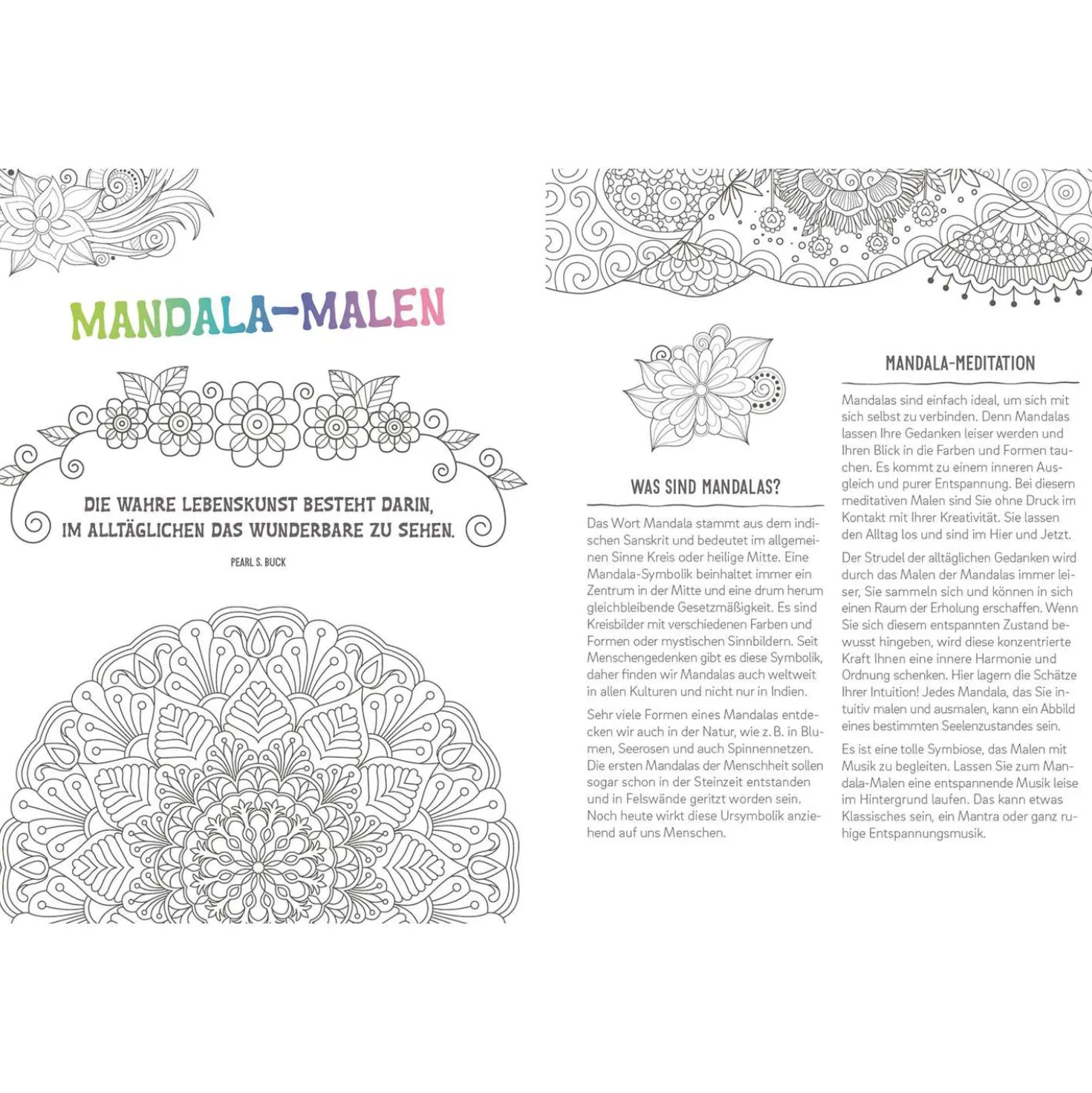 Colorful Mandala – Energie aus der Natur