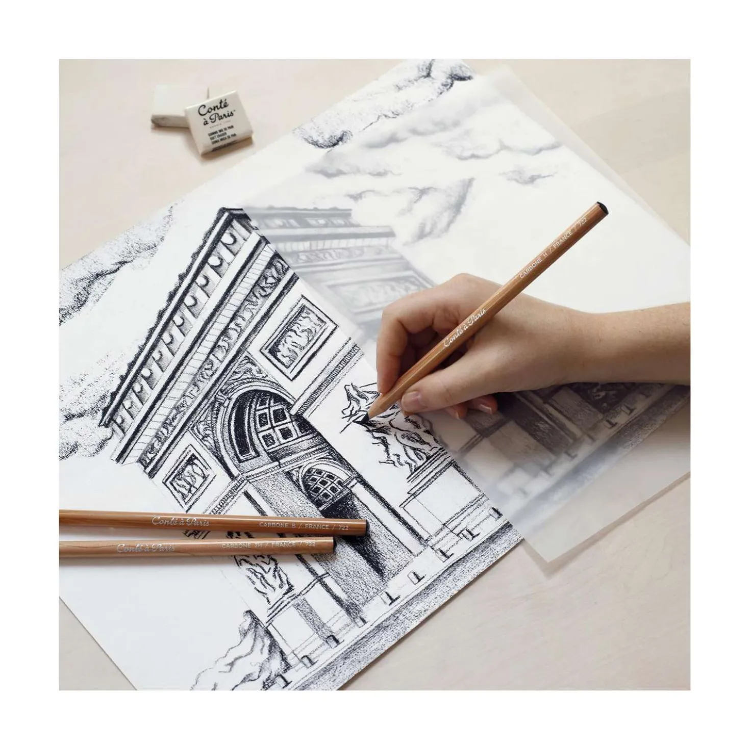 Conté à Paris™ Carbone Zeichenkohlestift