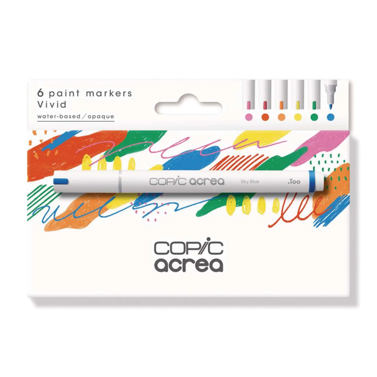 COPIC® acrea Marker, 6er-Sets
