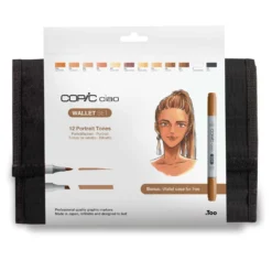 COPIC® ciao 12er Wallet-Set, Portrait Tones