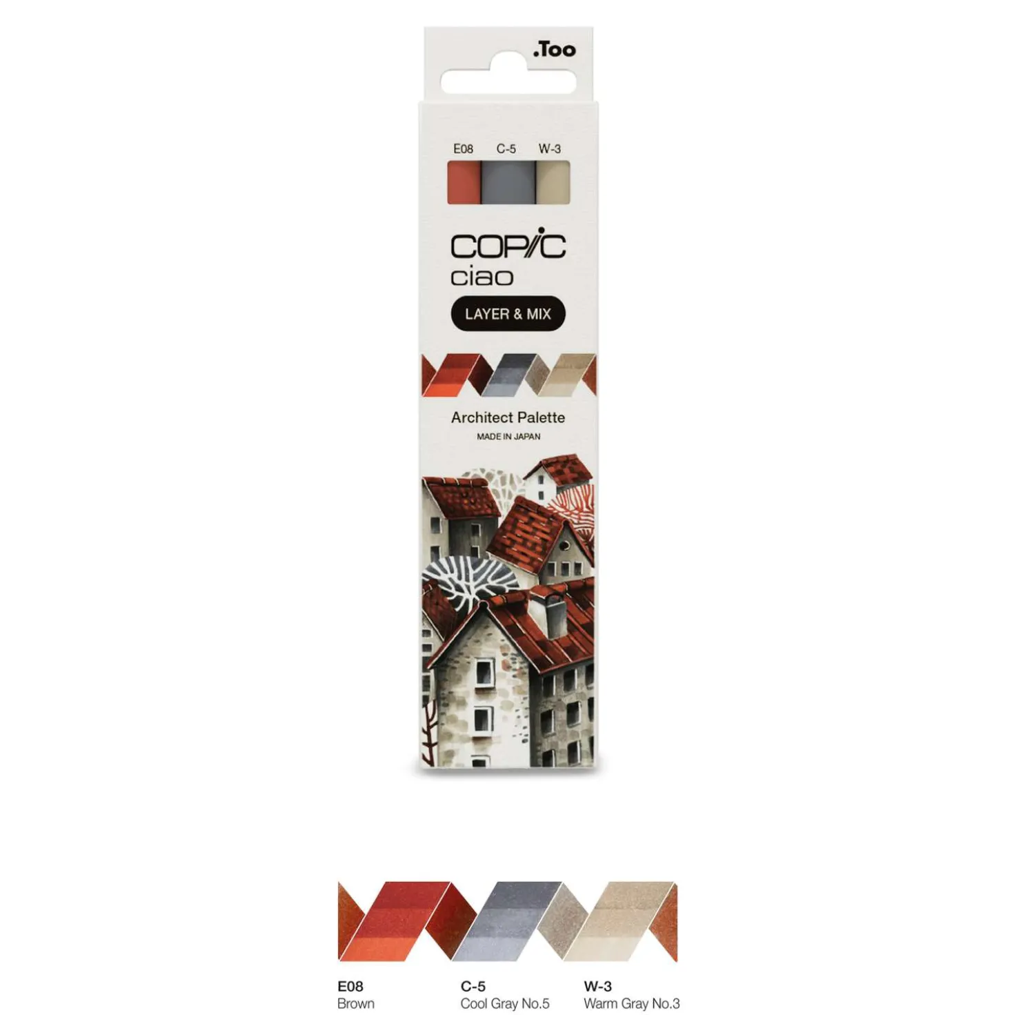 COPIC® ciao Layer & Mix, 3er-Sets