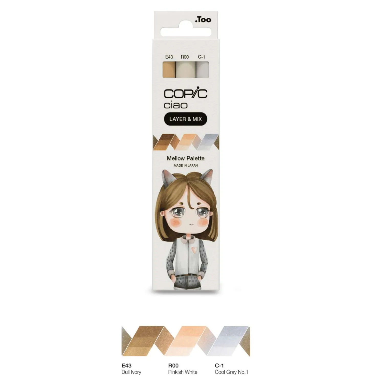 COPIC® ciao Layer & Mix, 3er-Sets