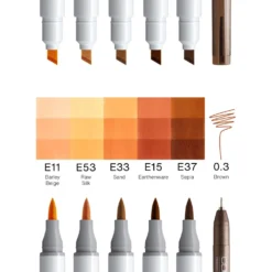 COPIC® Ciao Portrait 6er Sets, 5 Marker + Multiliner