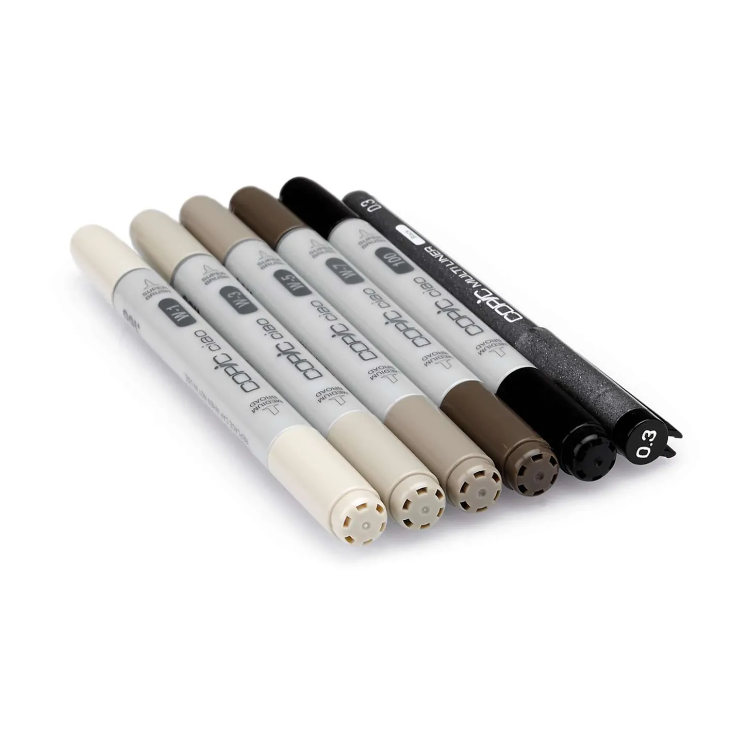 COPIC® ciao 5+1 Set Warme Grautöne
