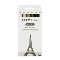 COPIC® ciao 5+1 Set Warme Grautöne