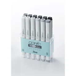 COPIC® classic Marker 12er Set TG Toner Gray