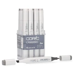 COPIC® classic Marker 12er Set TG Toner Gray