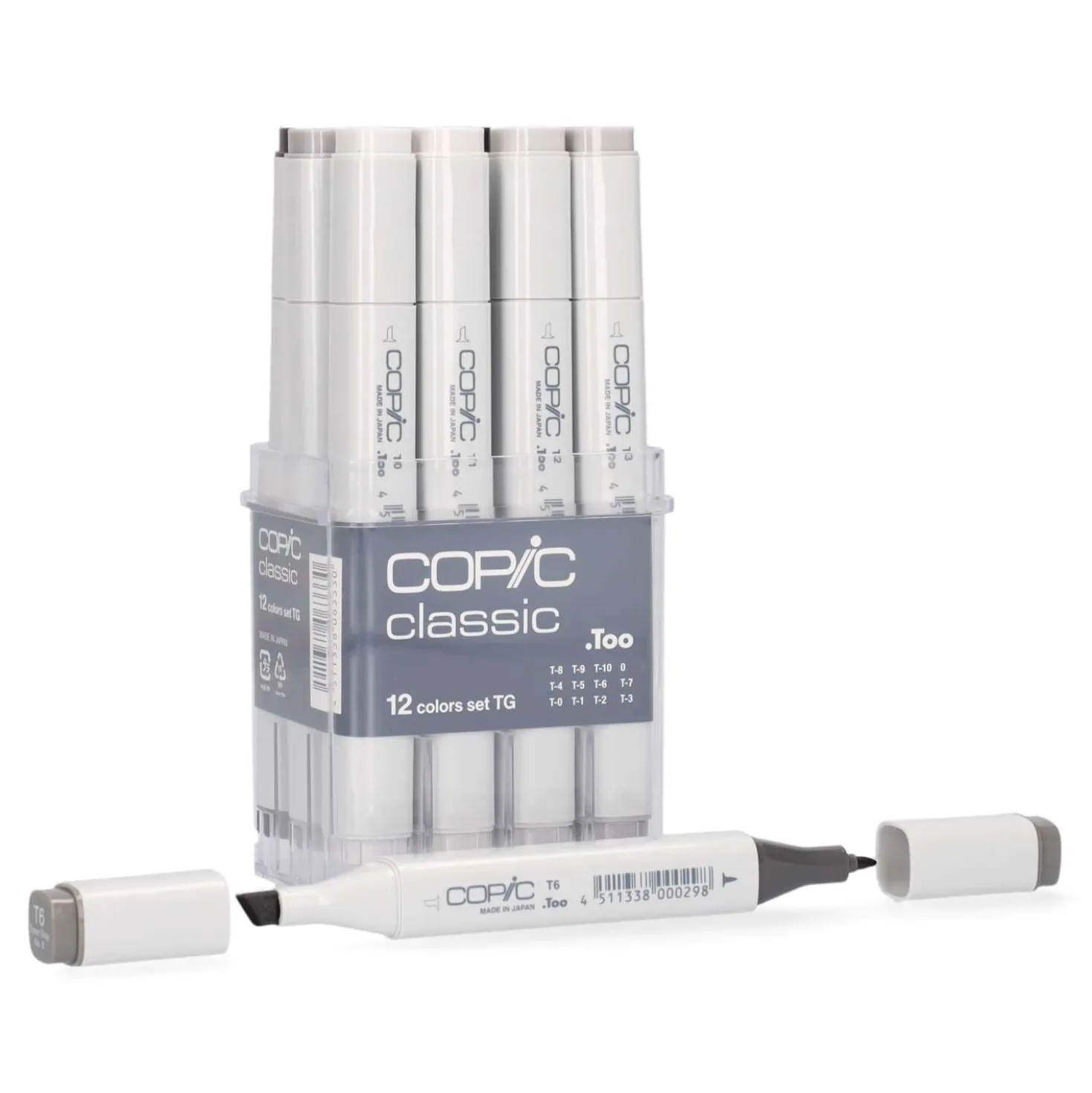COPIC® classic Marker 12er Set TG Toner Gray