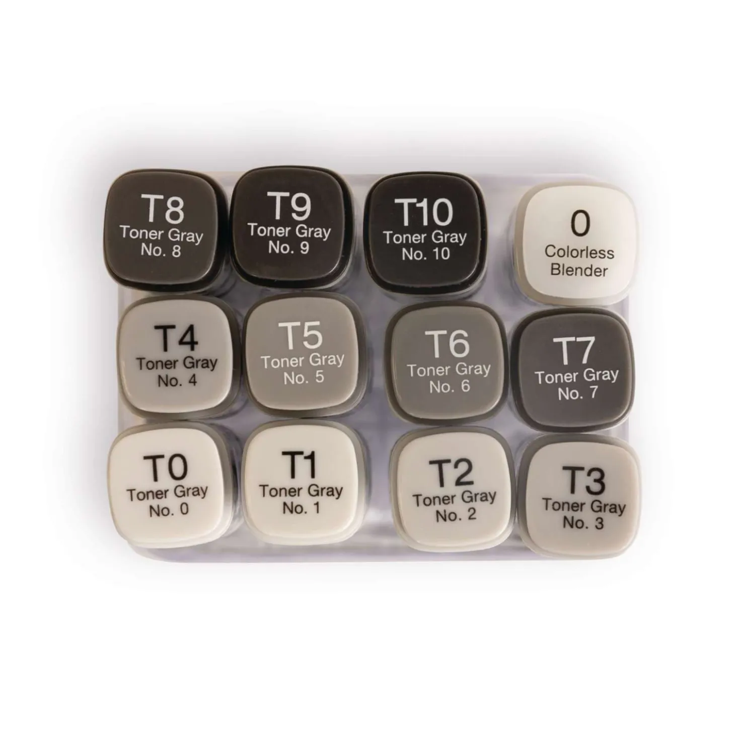 COPIC® classic Marker 12er Set TG Toner Gray