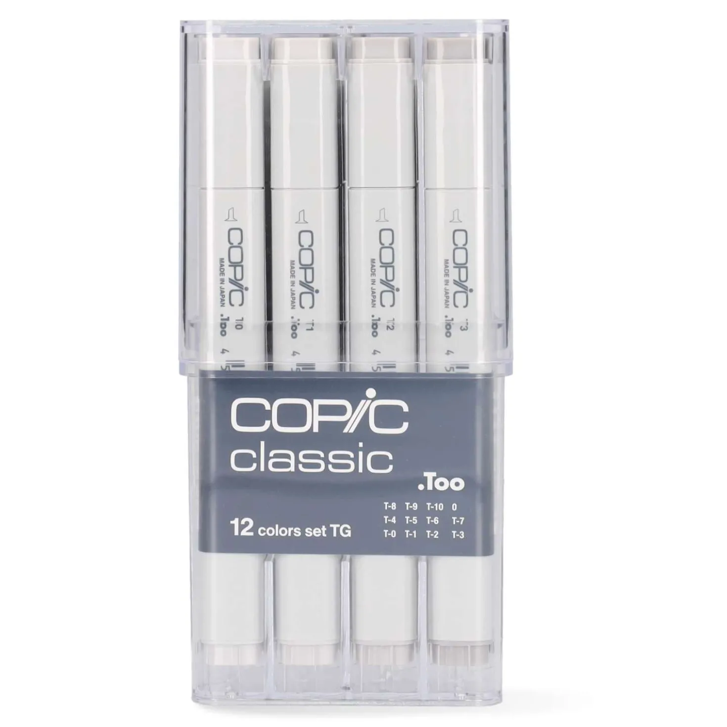 COPIC® classic Marker 12er Set TG Toner Gray