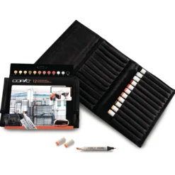 COPIC® classic Marker Set 12er Architektur-Farben im Wallet