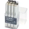 COPIC® classic Marker Set Warme Grautöne WG 12er