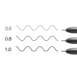 COPIC® Multiliner 3er-Sets, black