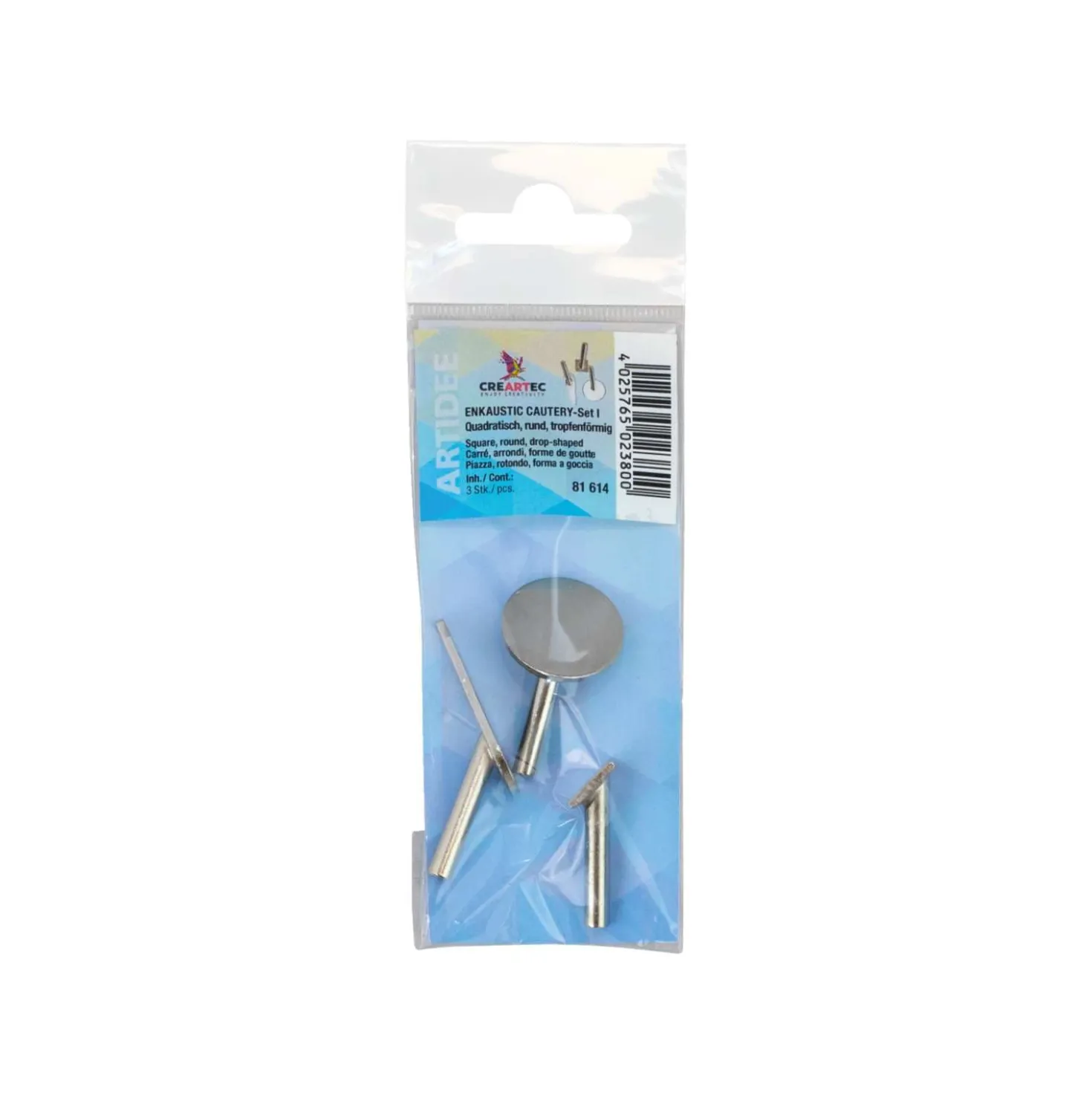 CREARTEC Enkaustic Cautery Malaufsatz, 3er Set