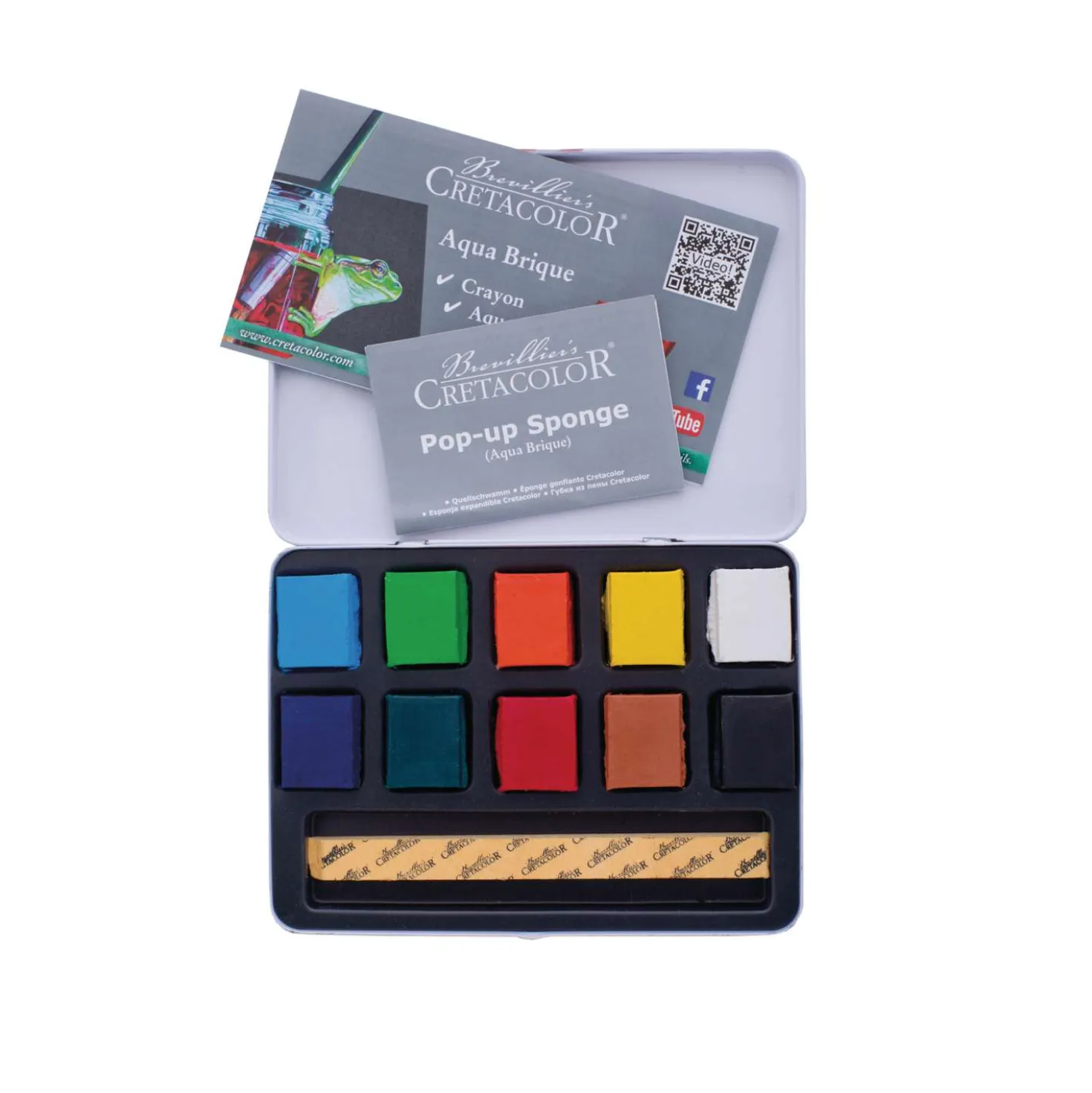 CRETACOLOR® Aqua Brique Aquarellfarben-Set
