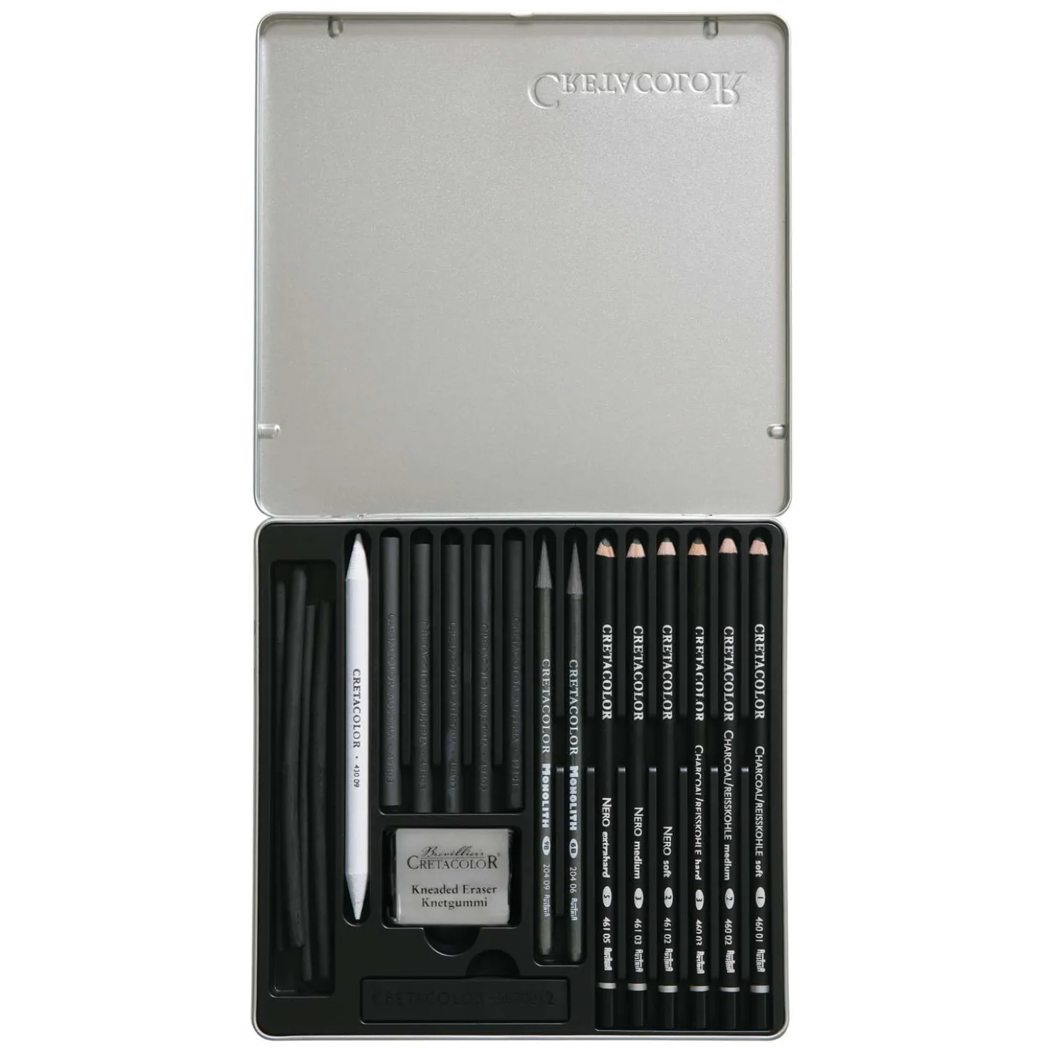 CRETACOLOR® Black Box, 20-teiliges Zeichenset