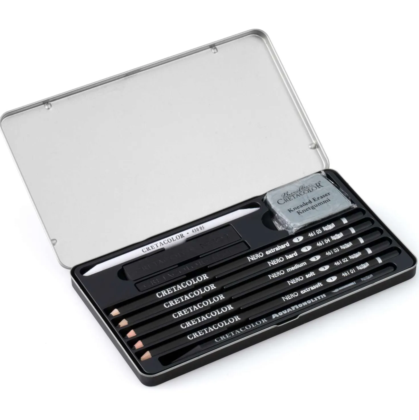 CRETACOLOR® Deep Black Zeichen- und Skizzierset