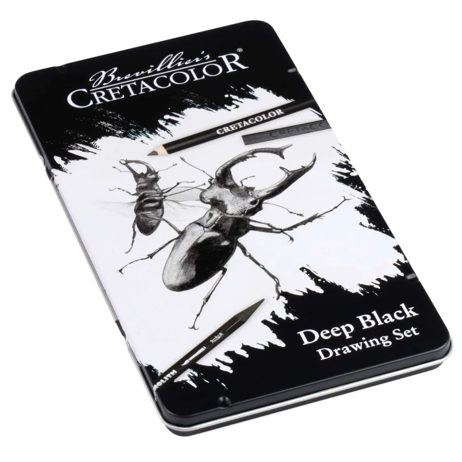 CRETACOLOR® Deep Black Zeichen- und Skizzierset