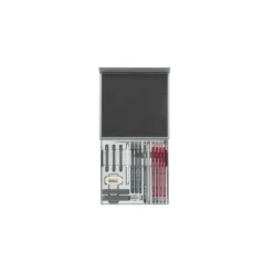 CRETACOLOR® Graphit- und Zeichenset, Silver Box