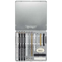 CRETACOLOR® The Diamond Box, 15-teiliges Luxury Zeichen-Set