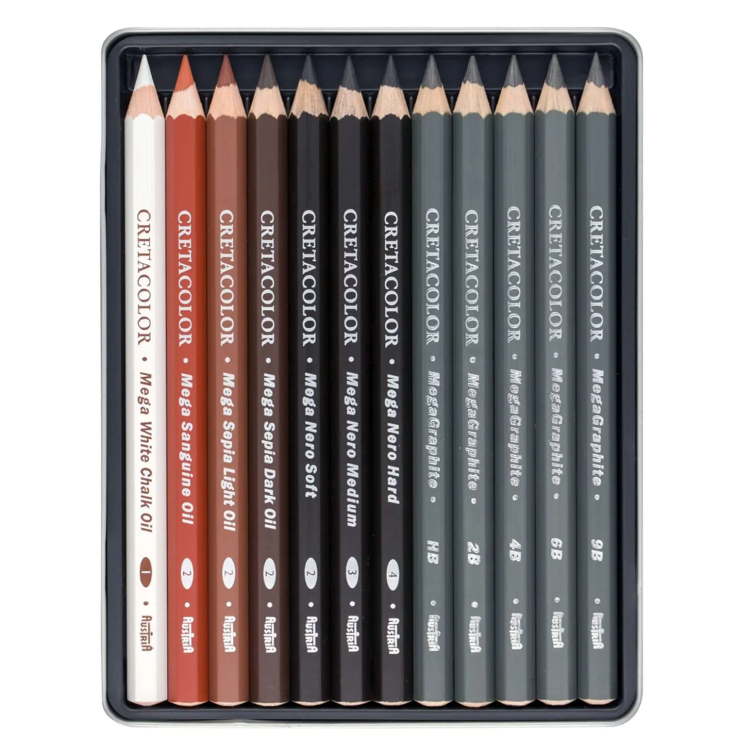 CRETACOLOR® The X-Sketch MEGA Künstlerstifte-Set